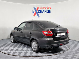 2014 Lada (ВАЗ) Granta I, чёрный, 226000 рублей, вид 3