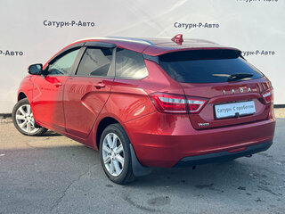 2021 Lada (ВАЗ) Vesta SW I, красный, 1155000 рублей, вид 4