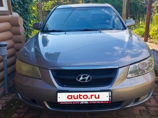 2007 Hyundai Sonata V (NF), серый, 350000 рублей, вид 1
