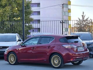 2012 Lexus CT 200h I, красный, 1570000 рублей, вид 5