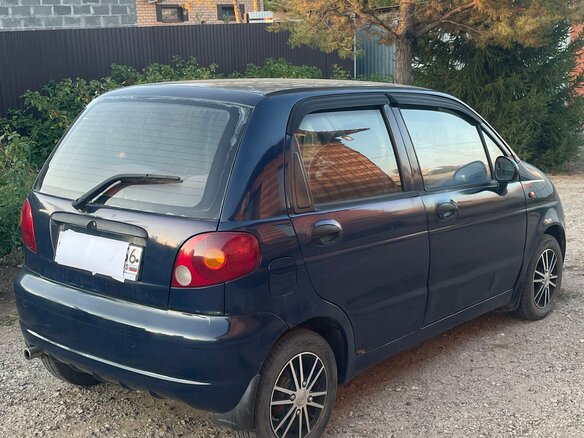 2008 Daewoo Matiz I Рестайлинг, синий, 105000 рублей - вид 3