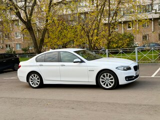 2014 BMW 5 серии 525d xDrive VI (F10/F11/F07) Рестайлинг, белый, 1750000 рублей, вид 2