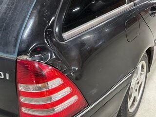 2003 Mercedes-Benz C-Класс 200 II (W203), чёрный, 400000 рублей, вид 5