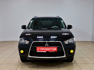 2010 Mitsubishi Outlander II Рестайлинг, чёрный, 850000 рублей, вид 2