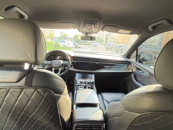 2020 Audi Q7 45 TDI II (4M) Рестайлинг, чёрный, 6490000 рублей - вид 19
