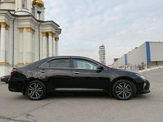 2017 Toyota Camry US Market VII (XV50) Рестайлинг, чёрный, 1760000 рублей, вид 2