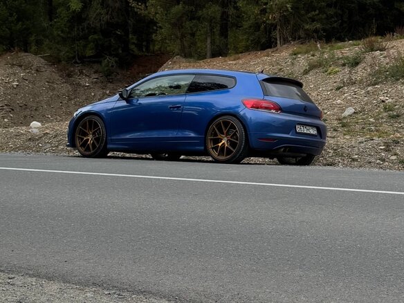 2014 Volkswagen Scirocco III, синий, 1200000 рублей - вид 13