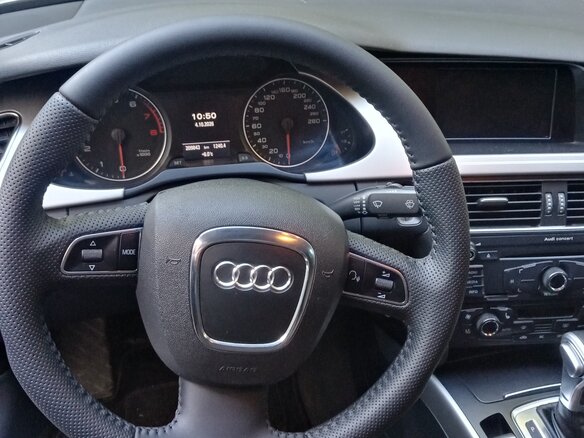 2010 Audi A4 IV (B8), серебристый, 970000 рублей - вид 8