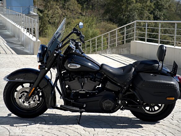 2022 Harley-Davidson Heritage, чёрный, 1980000 рублей - вид 6