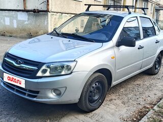 2012 Lada (ВАЗ) Granta I, серебристый, 220000 рублей, вид 1