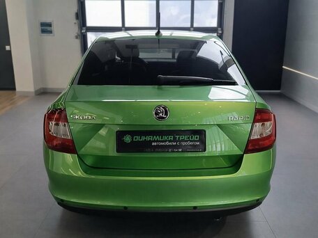2017 Skoda Rapid I, зелёный, 1259000 рублей, вид 5