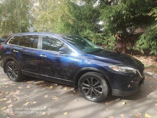 2013 Mazda CX-9 I Рестайлинг, синий, 1500000 рублей, вид 4