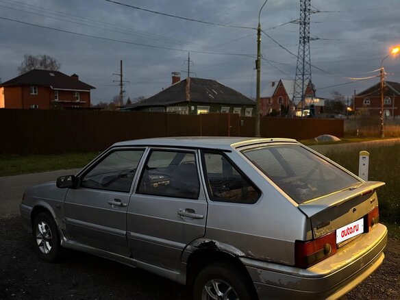 2007 Lada (ВАЗ) 2114, серебристый, 42000 рублей - вид 2