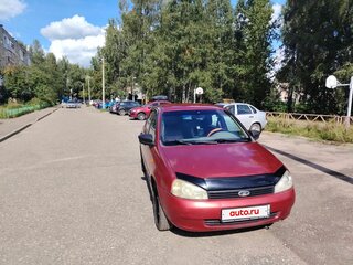 2011 Lada (ВАЗ) Kalina I, красный, 180000 рублей, вид 2
