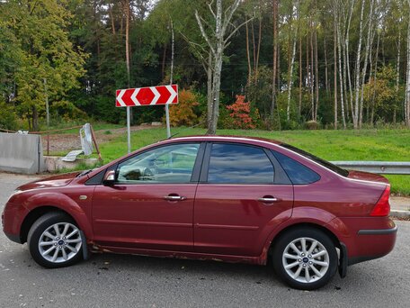 2007 Ford Focus II, пурпурный, 400000 рублей, вид 5