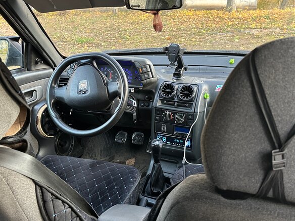 2005 Lada (ВАЗ) 2110, серый, 120000 рублей - вид 5
