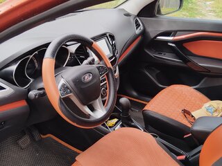 2019 Lada (ВАЗ) Vesta SW I, оранжевый, 1200000 рублей, вид 5