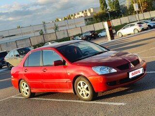 2006 Mitsubishi Lancer IX Рестайлинг, красный, 370000 рублей, вид 4