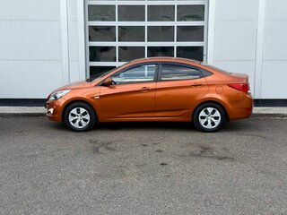2015 Hyundai Solaris I Рестайлинг, оранжевый, 850000 рублей, вид 2