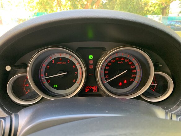 2012 Mazda 6 II (GH) Рестайлинг, красный, 1050000 рублей - вид 9