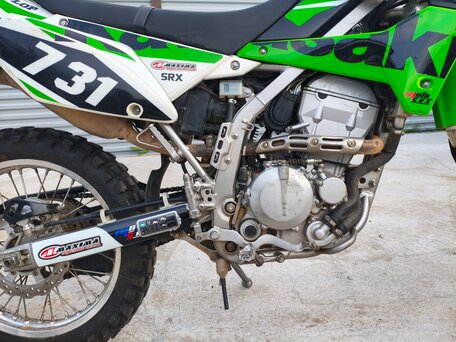 2015 Kawasaki KLX 250, зелёный, 370000 рублей, вид 5