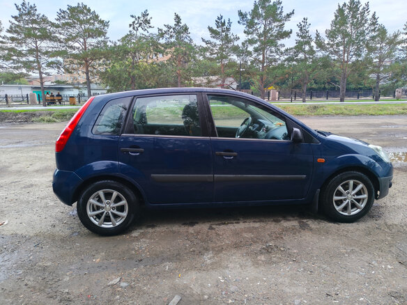 2008 Ford Fiesta Mk5, синий, 490000 рублей - вид 6