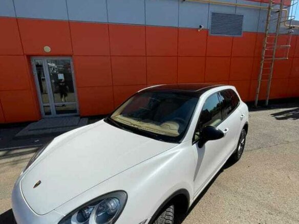 2011 Porsche Cayenne Diesel II (958), белый - вид 24