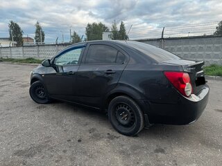2012 Chevrolet Aveo II, чёрный, 339000 рублей, вид 4