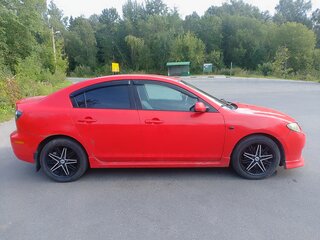 2008 Mazda 3 I (BK) Рестайлинг, красный, 600000 рублей, вид 2