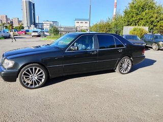 1994 Mercedes-Benz S-Класс 420 III (W140) Рестайлинг, чёрный, 840000 рублей, вид 5