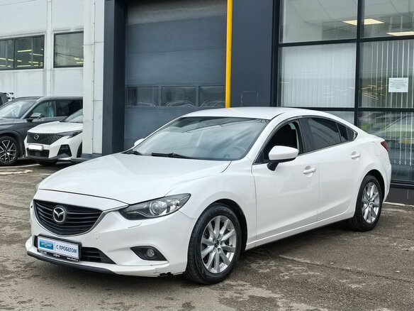 2013 Mazda 6 III (GJ), белый, 1200000 рублей