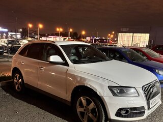 2014 Audi Q5 I (8R) Рестайлинг, белый, 1300000 рублей, вид 3