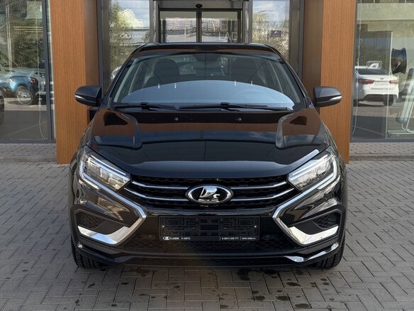 2026 Lada (ВАЗ) Vesta I Рестайлинг (NG), чёрный, 1616000 рублей - вид 2