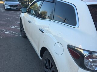 2010 Mazda CX-7 I Рестайлинг, белый, 850000 рублей, вид 3