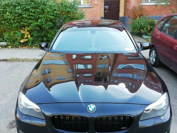 2011 BMW 5 серии 523i VI (F10/F11/F07), чёрный, 1200000 рублей