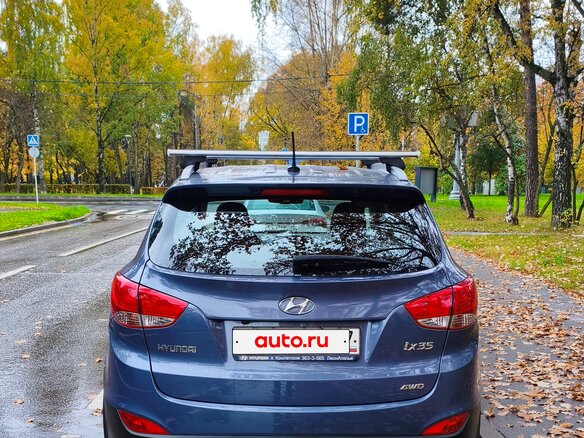 2011 Hyundai ix35 I, синий, 1450000 рублей - вид 10