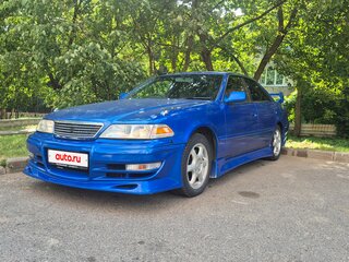 1997 Toyota Mark II VIII (X100), синий, 750000 рублей, вид 2