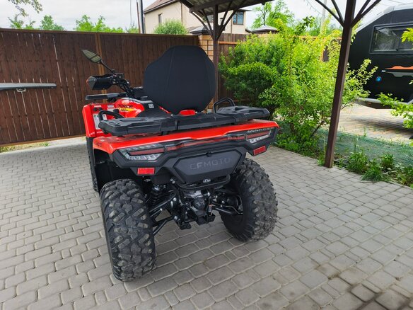 2025 CFMoto CFORCE 520 L, красный, 635000 рублей - вид 1