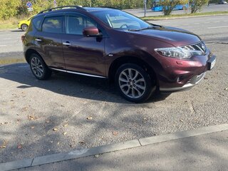2014 Nissan Murano II (Z51) Рестайлинг 2, пурпурный, 1450000 рублей, вид 2