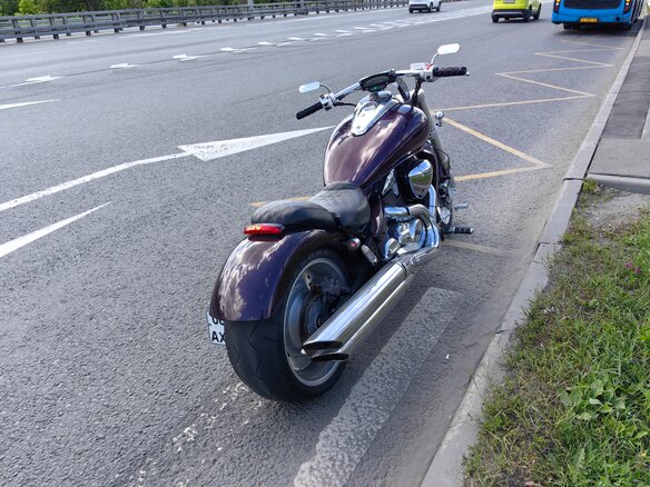 2007 Suzuki Boulevard M109R, фиолетовый, 950000 рублей - вид 12
