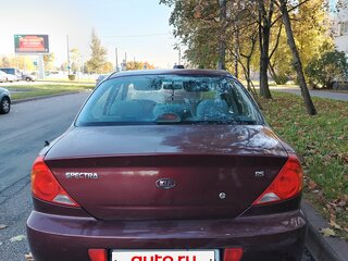 2008 Kia Spectra I Рестайлинг 2, красный, 300000 рублей, вид 4