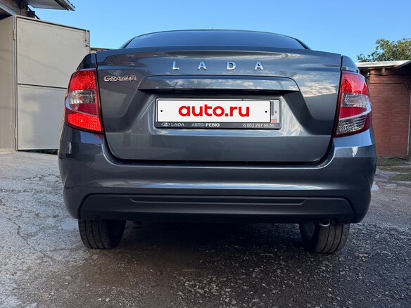 2024 Lada (ВАЗ) Granta Euro-2 I Рестайлинг, серый, 950000 рублей - вид 6
