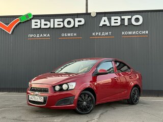 2012 Chevrolet Aveo II, красный, 539000 рублей, вид 1