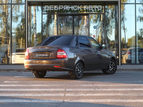2014 Lada (ВАЗ) Priora I Рестайлинг, коричневый, 585000 рублей, вид 4