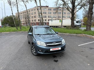 2014 Lada (ВАЗ) Granta I, серый, 350000 рублей, вид 1