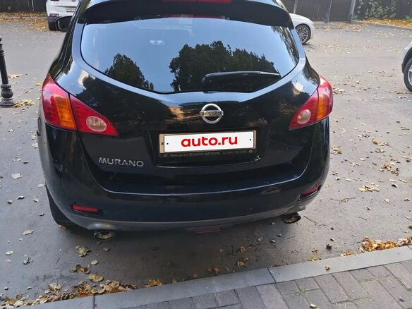 2010 Nissan Murano II (Z51), чёрный - вид 3