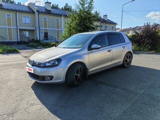 2012 Volkswagen Golf VI, серебристый, 559000 рублей, вид 1