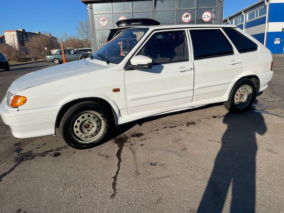 2010 Lada (ВАЗ) 2114, белый, 120000 рублей - вид 7