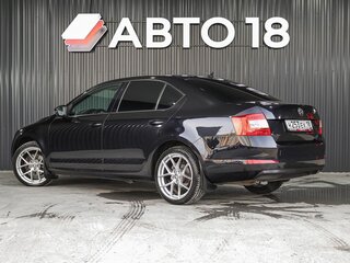 2015 Skoda Octavia III (A7), чёрный, 1569000 рублей, вид 4