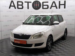 2014 Skoda Fabia II Рестайлинг, белый, 630000 рублей, вид 1